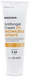 McKesson Antifungal Cream 2% Miconazole Nitrate Cream 4oz Tube