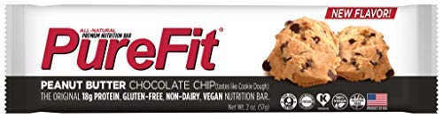 PureFit Peanut Butter Chocolate Chip Premium Nutrition Bars