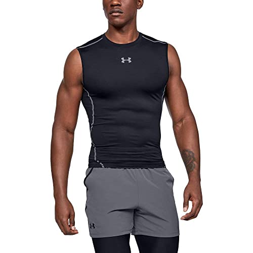 Under Armour Men's HeatGear Armour Sleeveless Compression Shirt