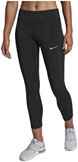 NIKE Women's Power Epic Lux Running Crops Black SM