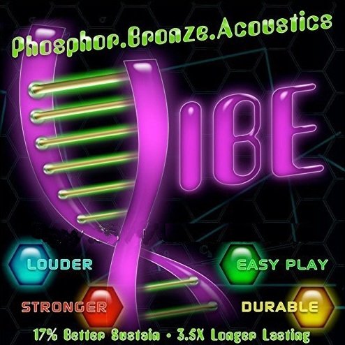 Vibe Strings Phosphor Bronze Acoustics