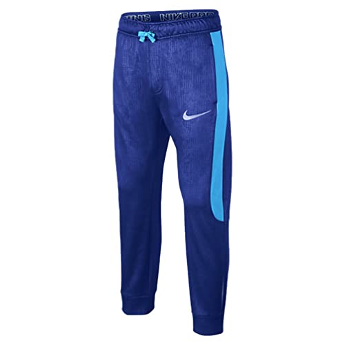 NIKE FLASH HYPERSPEED FLEECE OLDER BOYS' TRAINING TROUSERS REFLECTIVE BLUE PANTS