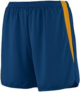 Augusta Sportswear Boys' RAPIDPACE Track Short M Navy/Gold