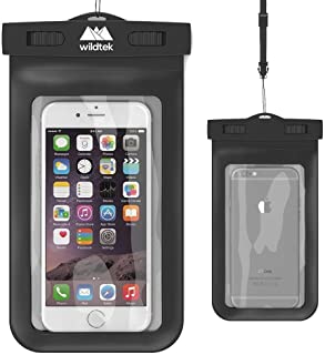 Wildtek Premium Universal Waterproof Cell Phone Case - Black