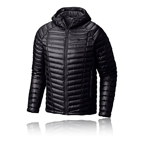 Mountain Hardwear Ghost Whisperer Down Hooded Jacket - Men's Black Medium