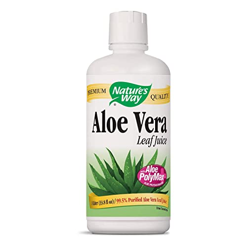 Nature's Way Aloe Vera Leaf Juice 99.5% Purified Aloe Vera Leaf Juice