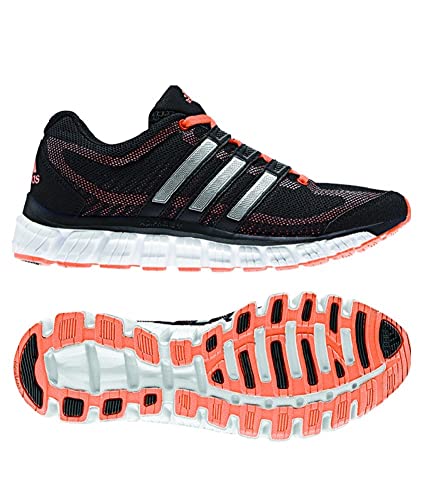 adidas LIQUID RIDE W Running Shoe - Black/Glow Orange - Womens - 6