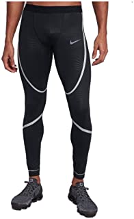 NIKE Men's Dri-Fit Power Tech Running Tights-Black-2XL