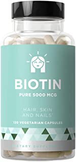 BIOTIN 5000 mcg - Healthier Hair Growth