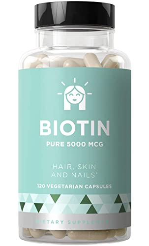 BIOTIN 5000 mcg - Healthier Hair Growth