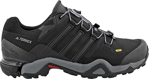 adidas outdoor Men's Terrex Fast R GTX Black/Black/White Athletic Shoe