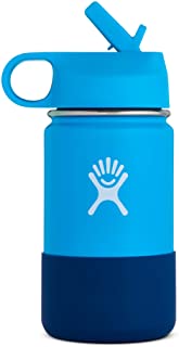 Hydro Flask 12 oz Kids Sippy Double Wall Vacuum Insulated Stainless Steel Sports Water Bottle