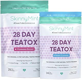 SkinnyMint 28 Day Ultimate Teatox Detox Tea