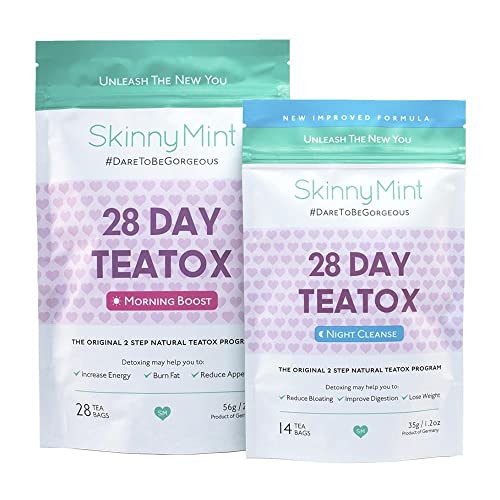 SkinnyMint 28 Day Ultimate Teatox Detox Tea