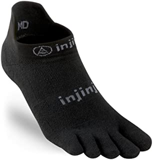 Injinji 2.0 Men's Run Lightweight No Show Toesocks