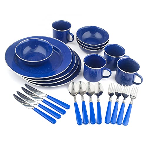 Stansport 24-Piece Enamel