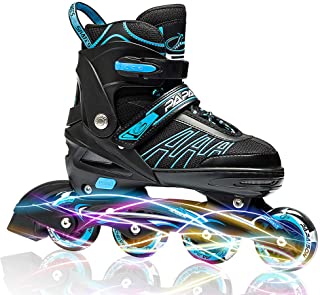 IUU Sports Adjustable Inline Skates for Kids and Adults