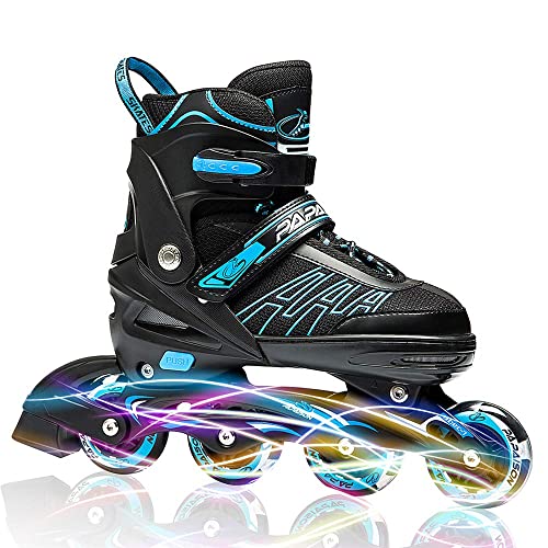 IUU Sports Adjustable Inline Skates for Kids and Adults