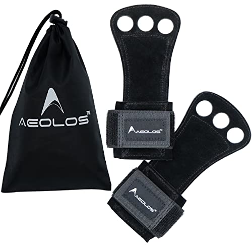 AEOLOS Leather Gymnastics Hand Grips-Great for Gymnastics