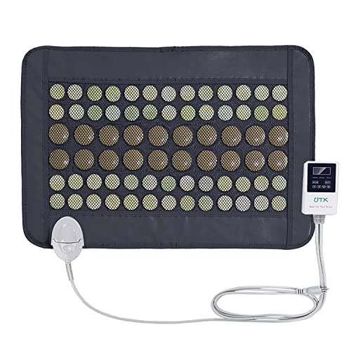 UTK® Far Infrared Natural Jade and Tourmaline Heating Pad Mat for Pain Relief Small Pro