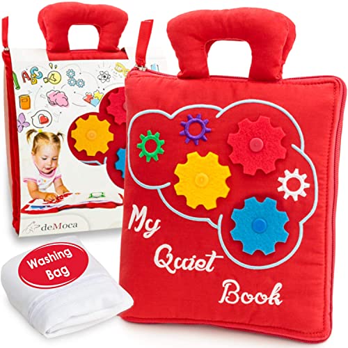 DeMoca Activity Quiet Book