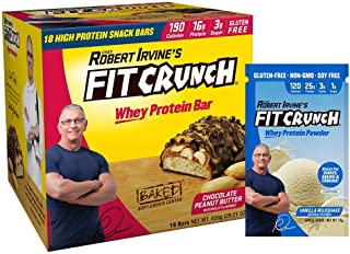 FITCRUNCH Snack Size Protein Bars