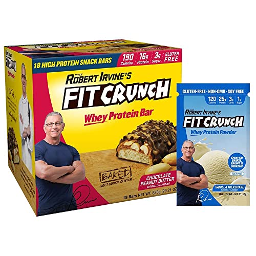 FITCRUNCH Snack Size Protein Bars