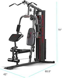 Marcy 150-lb Multifunctional Home Gym Station for Total Body Training MWM-990