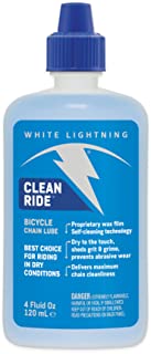 White Lightning Clean Ride - Chain Lube - Squeeze Bottle