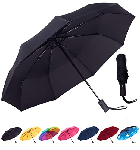 Rain-Mate Compact Travel Umbrella - Windproof