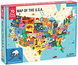 Mudpuppy America Map Puzzle