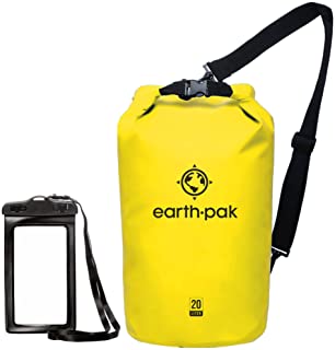 Earth Pak -Waterproof Dry Bag - Roll Top Dry Compression Sack Keeps Gear Dry for Kayaking