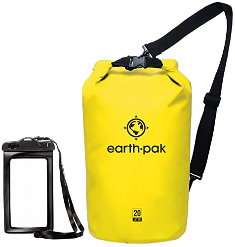 Earth Pak -Waterproof Dry Bag - Roll Top Dry Compression Sack Keeps Gear Dry for Kayaking