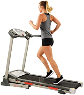 Sunny Health & Fitness SF-T7603 Electric Treadmill w/ 9 Programs