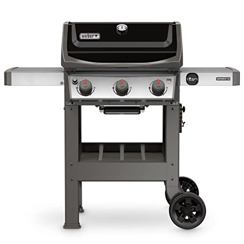 Weber 45010001 Spirit II E-310 Black LP Outdoor Gas Grill