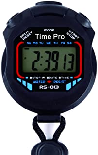 ProCoach RS-013 Water Resistant Sports Stopwatch with Time and Alarm Function