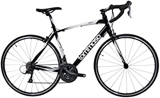 Tommaso Imola Lightweight Road Bike Shimano Claris - Black - Small