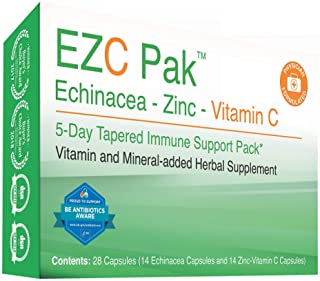 EZC Pak 5 Day Immune Support Boost For Cold and Flu - Echinacea