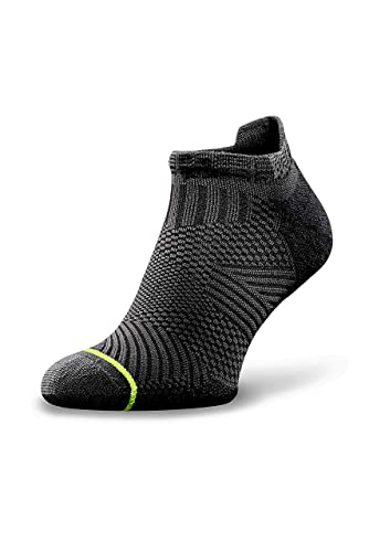 Rockay Accelerate Anti-Blister Running Socks for Men and Women Organic Merino Wool & Compression Arch