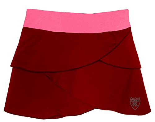 Loriet Women's Monaco Performance Skorts Bordeaux/Pink X-Large