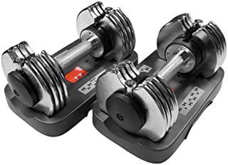 Bayou Fitness Adjustable Dumbbells 5-25 lb