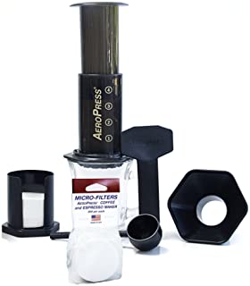 Aerobie AeroPress Coffee and Espresso Maker with Bonus 350 Micro Filters