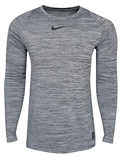 Nike Pro Heather Long Sleeve Fitted Shirt