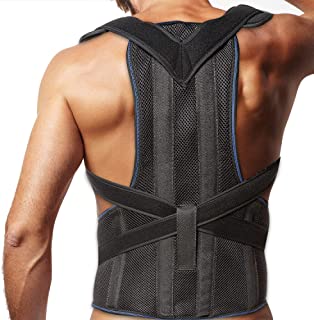 Posture Corrector Clavicle and Lower Back Support for Men and Women - Deluxe