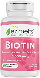 EZ Melts Biotin for Hair