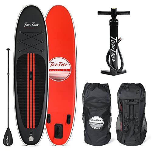 Ten Toes Weekender Inflatable Stand Up Paddle Board Bundle