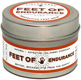 Therapeutic Healing Balm with Organic Essential Oils for Neuropathy and Arthritis Pain Relief. Anti-Fungal for Athletes Feet. Heals Dry-Cracked Skin by Feet of Endurance