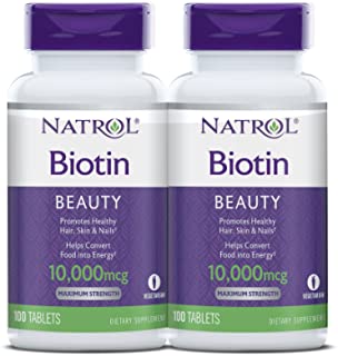 Natrol Biotin Maximum Strength Tablets