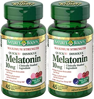 Natures Bounty Melatonin Quick Dissolve Tablet