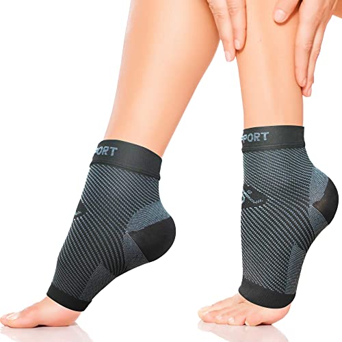 Plantar Fasciitis Socks for Men and Women - Foot Compression Sleeves for Arch Pain - Heel Spur - Achilles Tendon Pain - Foot Sweling by PURE SUPPORT